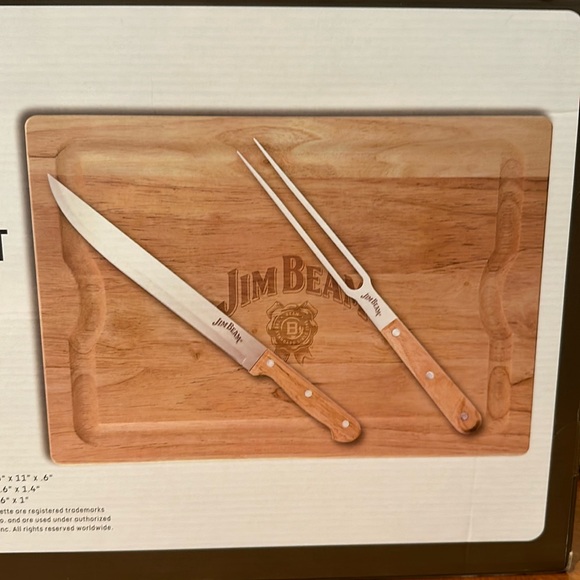 jim beam Other - Jim Beam 3 PC Carving Set